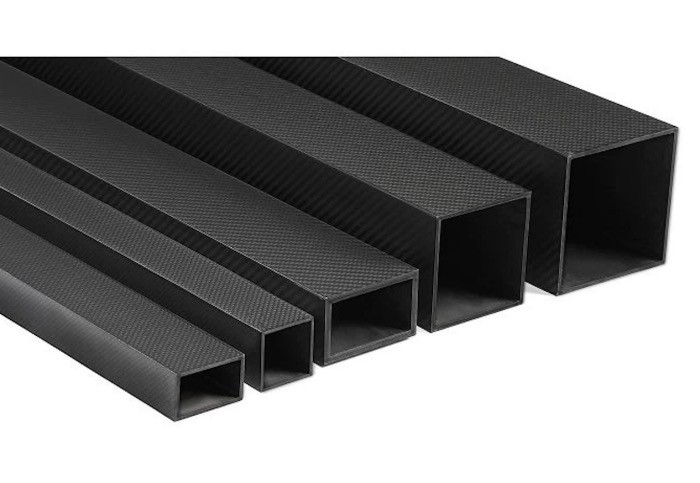 Tubes Carrés En Fiber De Carbone